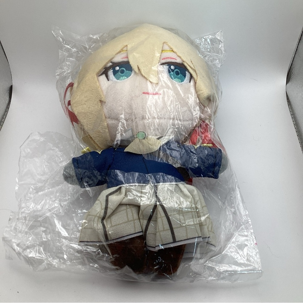 Anime Violet Evergarden Plush Doll 8” Stuffed Toy Cosplay - Picture 6 of 6